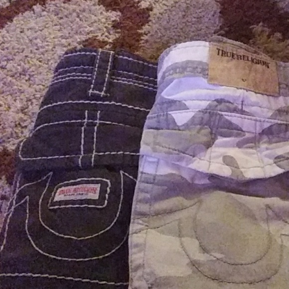True religon shorts for men